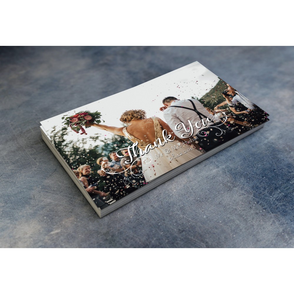 Wedding Thank You Cards & Envelopes - Design No 3